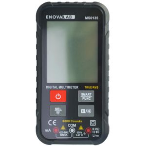 Produktbild für Multimeter Enovalab MS0135, digital, True RMS