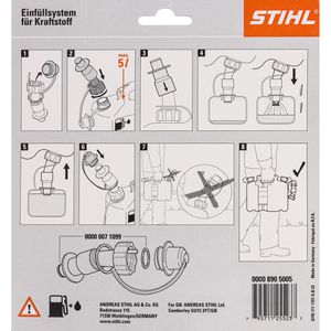 Produktbild für Sicherheits-Einfüllsystem Stihl 0000 890 5005