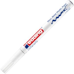 Produktbild für Lackmarker Edding 753, wasserfest &amp; permanent, weiß