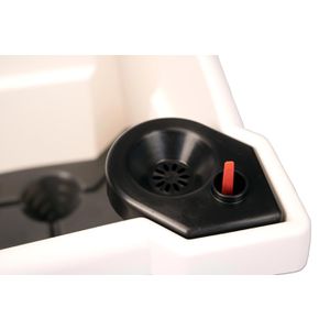 Produktbild für Pflanzkasten KHW Calypso 37301 weiß