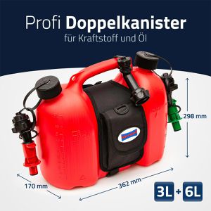 Produktbild für Kombikanister Hünersdorff 805062 Profi
