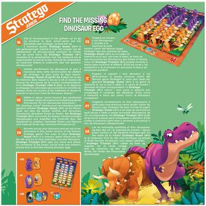 Produktbild für Brettspiel Jumbo 19959, Stratego Junior Dinos