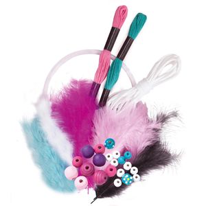 Produktbild für Bastelset Folia 23819 Traumfänger-Set Girly