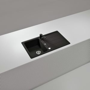 Produktbild für Spülbecken SCHOCK Formhaus D-100, Einzelbecken, nero