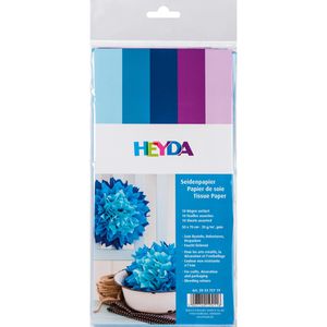 Seidenpapier Heyda 203375719, 5 Farben