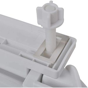 Produktbild für WC-Sitz vidaXL 141762, oval, aus Kunststoff