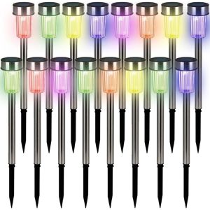 Produktbild für Wegeleuchte Monzana 991590, Edelstahl, silber