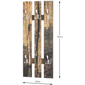 Produktbild für Wandgarderobe Haku-Möbel 19890, Holz