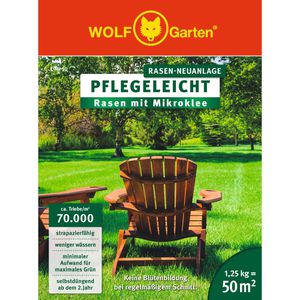 Produktbild für Rasensamen Wolf-Garten L-MI 50 Rasen mit Mikroklee