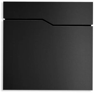 Briefkasten Metzler Hoffmann, schwarz, aus Stahl