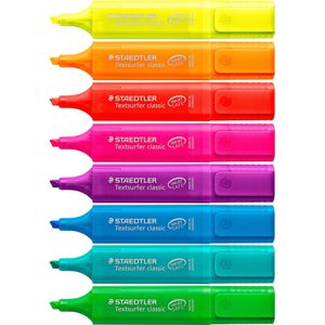 Textmarker Staedtler Textsurfer Classic, 8 Stück