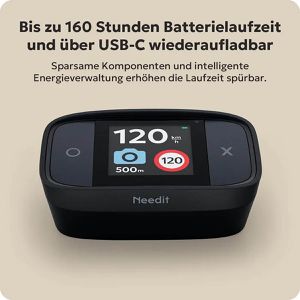 Produktbild für Radarwarner Needit Drive One Pro, 7610, mit Akku &amp; Display