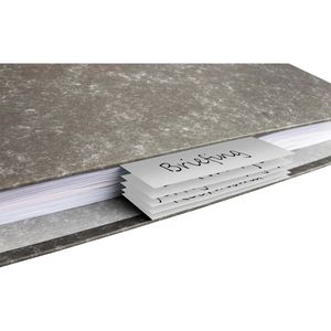 Produktbild für Trennstreifen Oxford 100421030, weiß