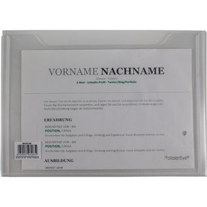 Produktbild für Dokumententasche Foldersys 40154-04, A5