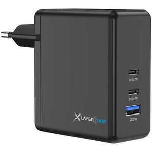 Produktbild für USB-Ladegerät XLayer 220355 GaN, 140 Watt