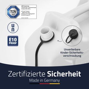 Produktbild für Benzinkanister Hünersdorff Profi 802032