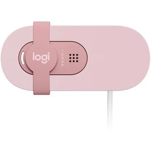 Produktbild für Webcam Logitech BRIO 100, 960-001623, rosa