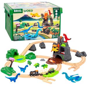 Spielzeugeisenbahn BRIO World Dinosaurier Deluxe Set