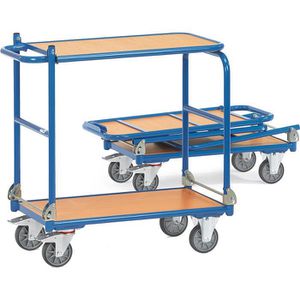 Tischwagen Fetra 1140, aus Metall & Holz, klappbar