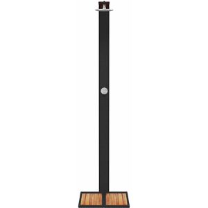 Produktbild für Gartendusche vidaXL 368206, Kaltwasserdusche, schwarz