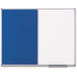 Kombitafel Nobo 1902258, 2 in 1, blau / weiß