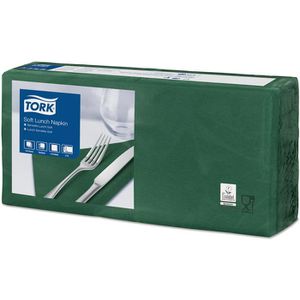 Servietten Tork Soft Advanced 477413, dunkelgrün