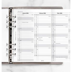 Produktbild für Kalendereinlagen Filofax 26-68549, Business Range, Jahr 2026