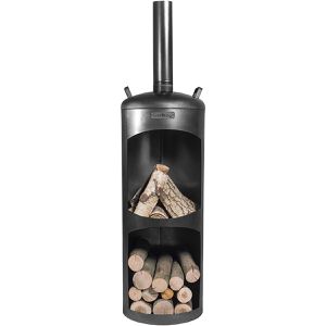 Produktbild für Terrassenofen CookKing CK2030, schwarz, aus Stahl