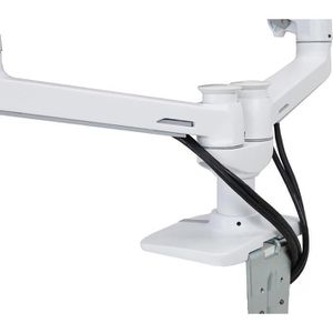 Produktbild für Monitorhalterung Ergotron LX, weiß, VESA 75x75 &amp; 100x100 mm