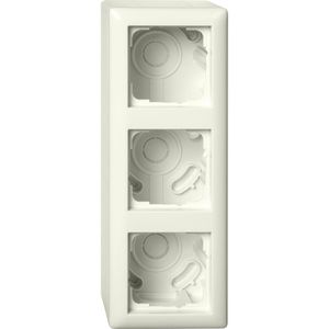 Aufputzgehäuse Gira 106301, Standard 55, cremeweiß glänzend