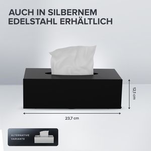 Produktbild für Taschentuchbox ovimar Gronnoya 81003881, aus Edelstahl
