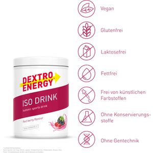Produktbild für Iso-Drink Dextro Energy Iso Drink Red Berry
