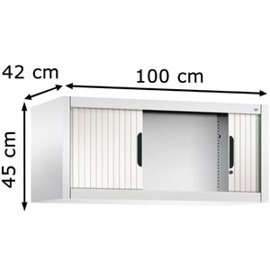 Produktbild für Aufsatzschrank CP-Möbel Omnispace, verkehrsweiß