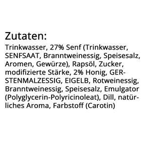 Produktbild für Grillsauce Knorr Honig-Senf, mild und cremig, mit Dill