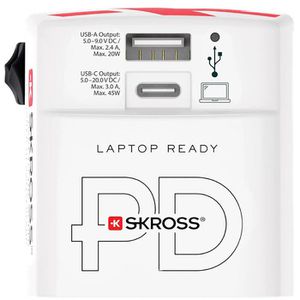 Produktbild für Reiseadapter SKROSS World USB Charger AC 45 PD