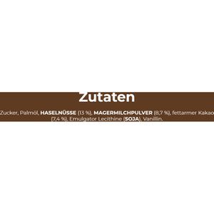 Produktbild für Schokocreme nutella Nussnougatcreme