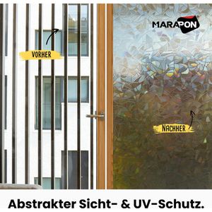 Produktbild für Fensterfolie Marapon M4520RD dunkel, selbsthaftend