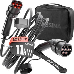 Produktbild für Elektroauto-Ladekabel Absina Mode 3, IP65, 5 m