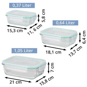 Produktbild für Frischhaltedose Böttcher-AG aus Glas