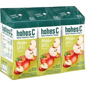 Saft hohes-C Milder Apfel mit Acreola, ohne Zuckerzusatz