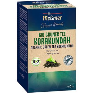 Produktbild für Tee Meßmer Classic Moments Grüner Tee Korakundah, Bio