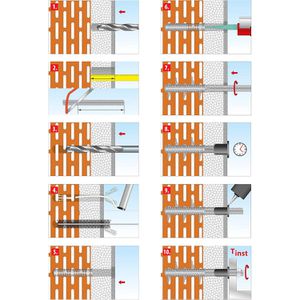 Produktbild für Dübel Tox 084100122, Thermo Proof M12