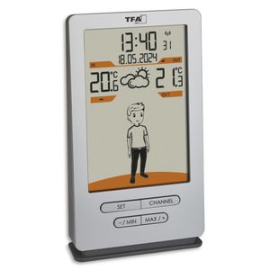 Produktbild für Wetterstation TFA 35.1166.54 WEATHER JACK, Funk, digital