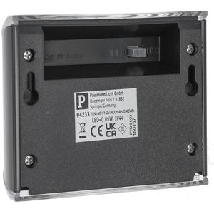 Produktbild für Wandleuchte Paulmann Elliot, aus Kunststoff, für außen