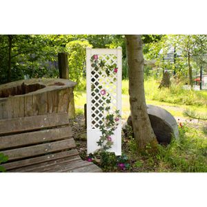 Produktbild für Rankgitter KHW Czardas 37801, weiß