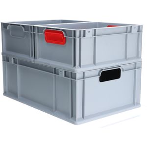 Produktbild für Eurobox Allit ProfiPlus EuroBox 412, grau, 10,4 Liter