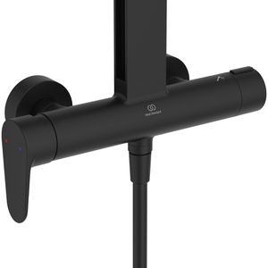 Produktbild für Duschsystem Ideal-Standard Ceratherm Alu+ BD584XG, schwarz