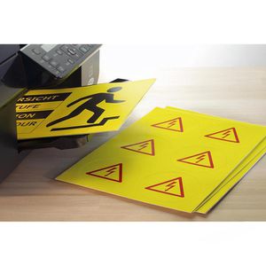 Produktbild für Folienetiketten Herma 8029 Signal, gelb matt