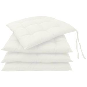 Stuhlkissen Zollner MALI, creme, für Innen