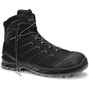 Produktbild für Sicherheitsschuhe LOWA LARROX Work GTX black-grey Mid, S3